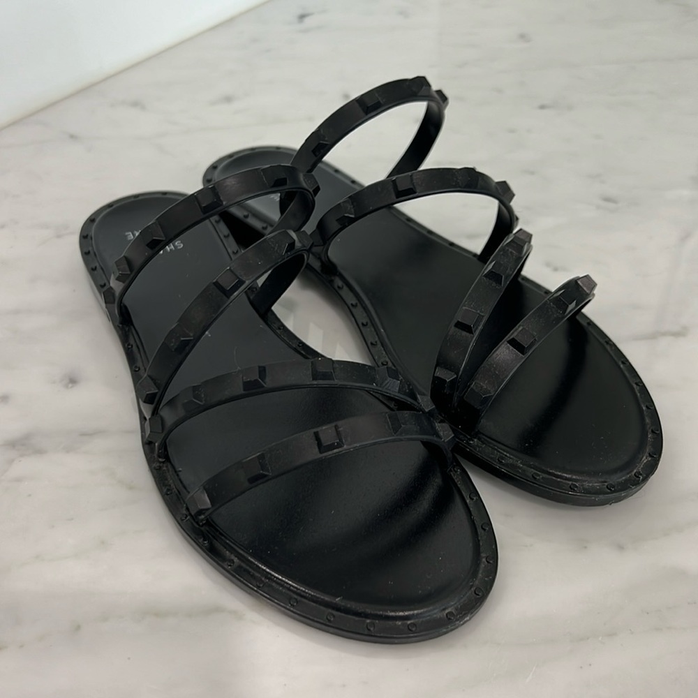 Shade & Shore Black Sandals